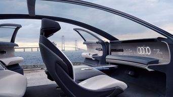 Interieur des Audi grandsphere concept